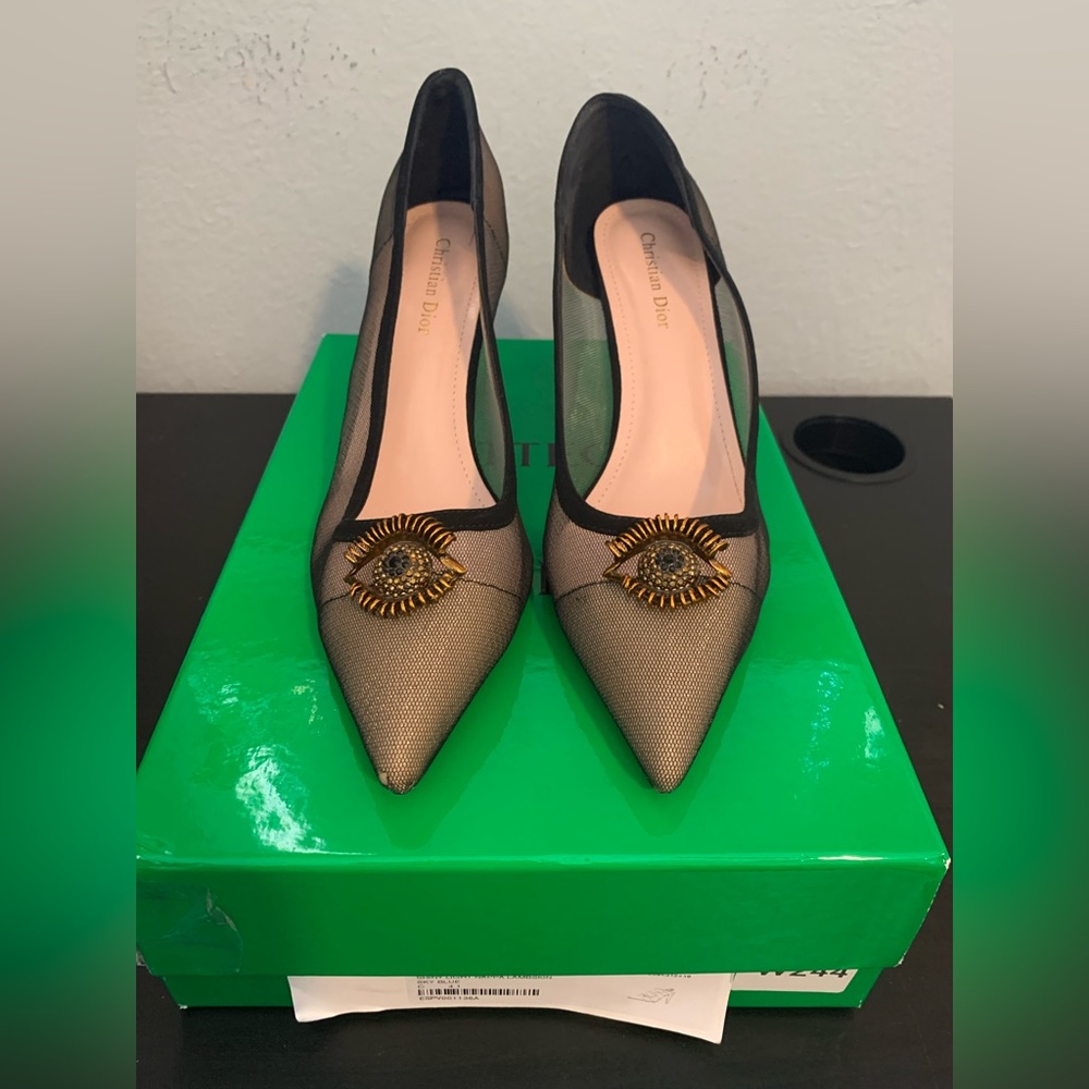 Authentic Dior Mesh Heels EU 40 - Picture 1 of 5